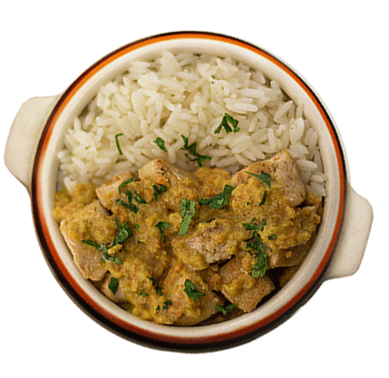 cazuela de pollo al curry