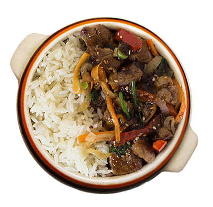 cazuela de cerdo oriental