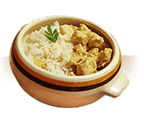 cazuela de pollo al curry